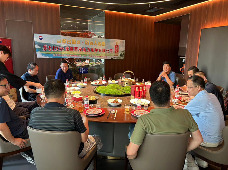 西安电炉同行们进行电炉节能优化交流宴会
